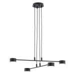 Emibig Pendelleuchte Modus Stahl Schwarz | Geeignet für 4x GX53 - Max 12W