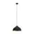 Eglo Pendelleuchte Truro 2 Stahl Schwarz Bernstein | IP20 - Geeignet für 1x E27 