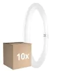 Mehrfachpackung 10x Osram LED Röhre T9 Rund (EM/Mains) 18.3W 2000lm - 830 Warmweiß | Ersatz Für 32W