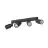 SLV Puri 2.0 Aluminium Spot Noir | Convient pour 4x GU10