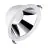 Ledvance Downlight LED Comfort High Efficiency U Aluminium Blanc 25W 3250lm 55d - 830 Blanc Chaud | 215mm - Diamètre 200mm - IP20
