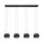 Eglo Suspension Luminaire Hortunas Acier Noir 5.8W 690lm - 830 Blanc Chaud | IP20 - Dimmable 